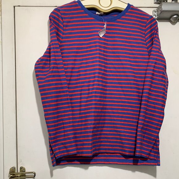 NEW VINTAGE GAP LONG SLEEVE MIDWEIGHT STRIPE T-SHIRTS SIZE S - Picture 6 of 10